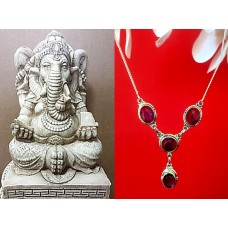 Bijoux indiens argent - Collier indien Améthyste Bijoux indiens argent - Collier indien Améthyste